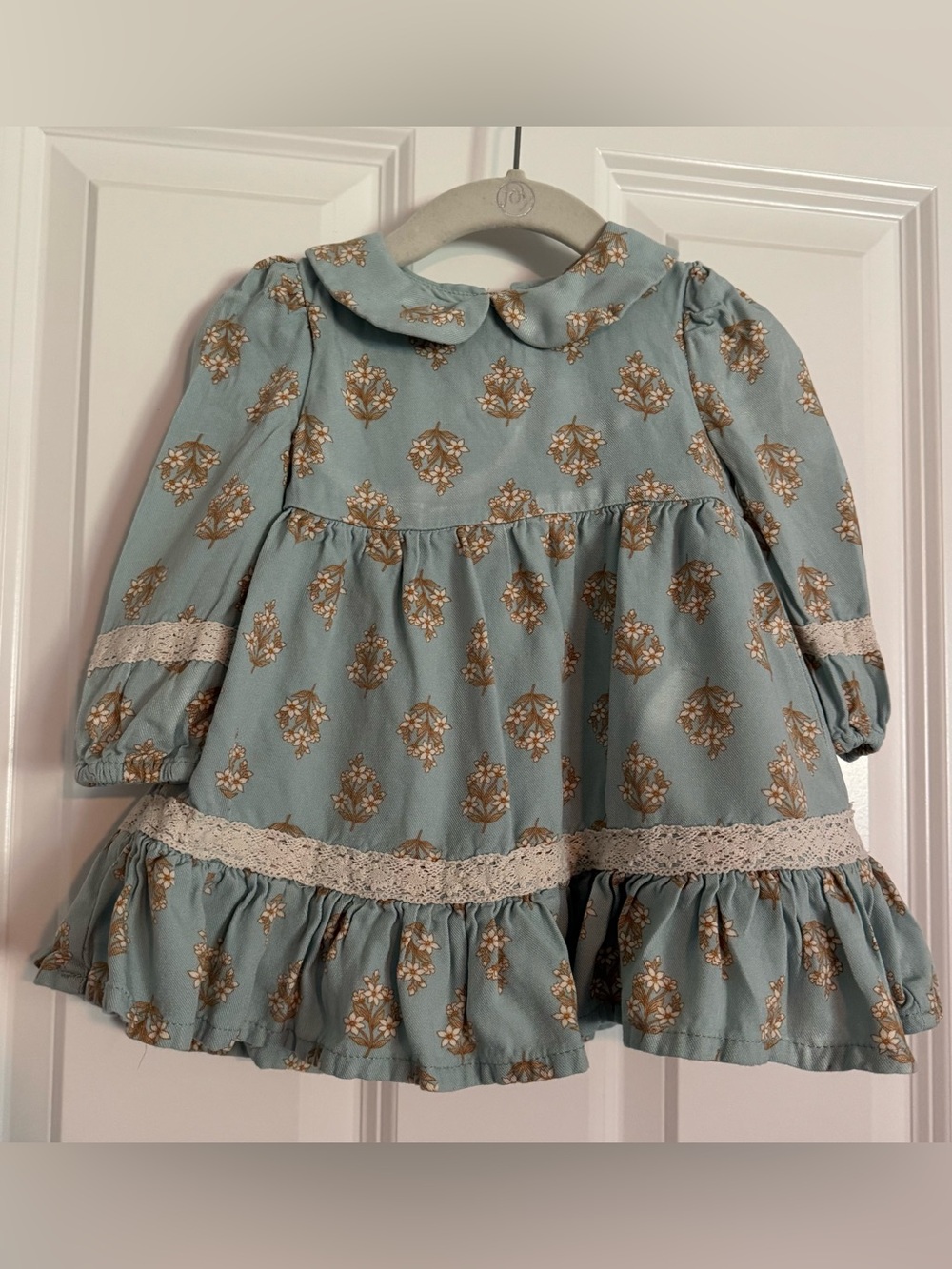 Tommy Bahama Floral Prairie Style Dress Size 12M